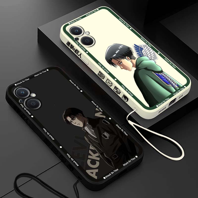 Oppo Reno 12 - Casing HP Mewah Attack On Titan