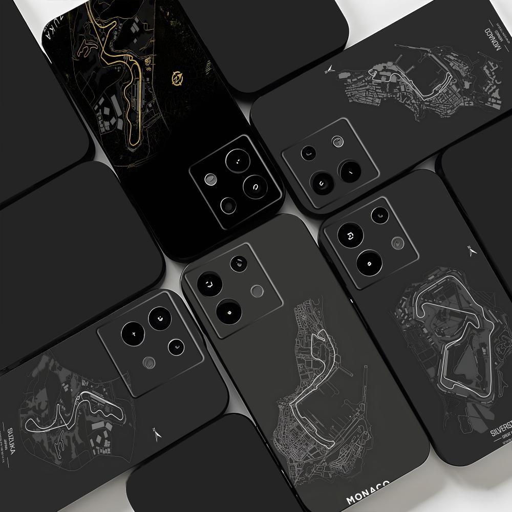 Xiaomi Redmi Note 13 - Casing HP Motif Balap F1 Untuk