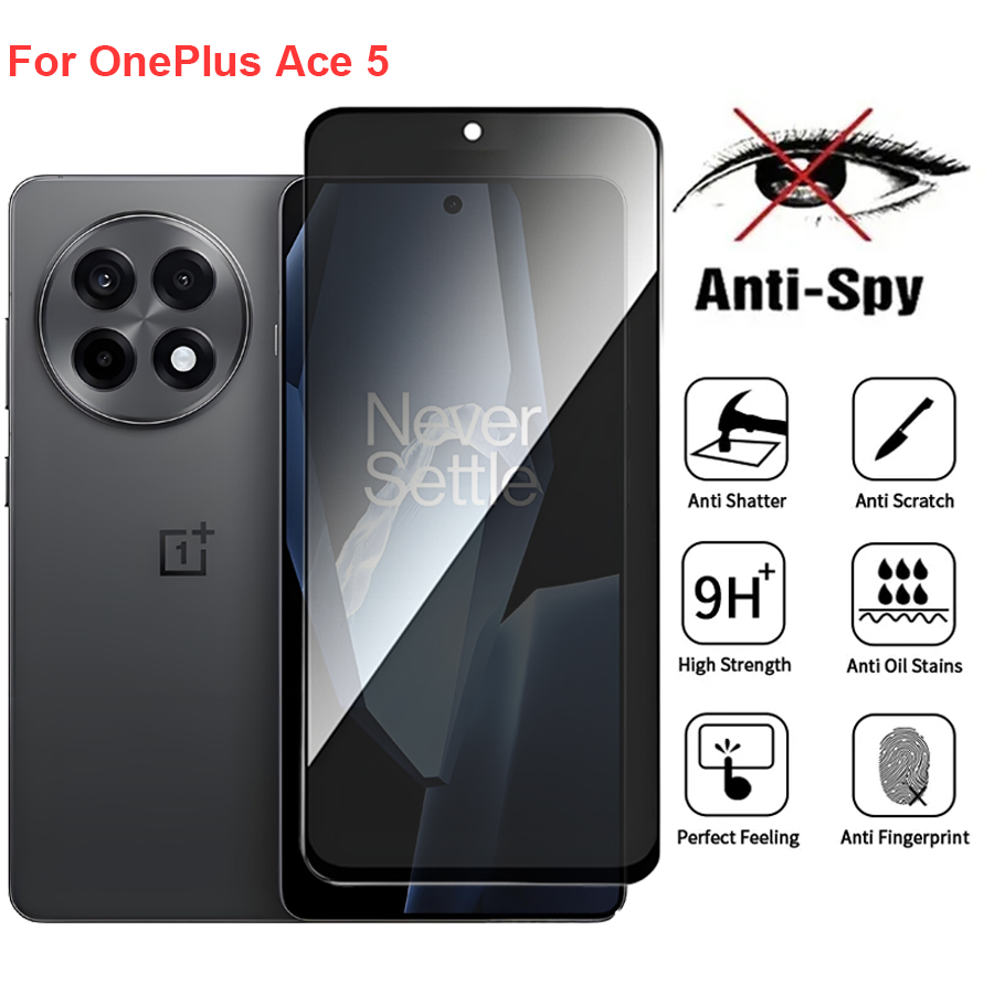 Privacy Screen Protector - Untuk OnePlus Ace 5 Pelindung Layar