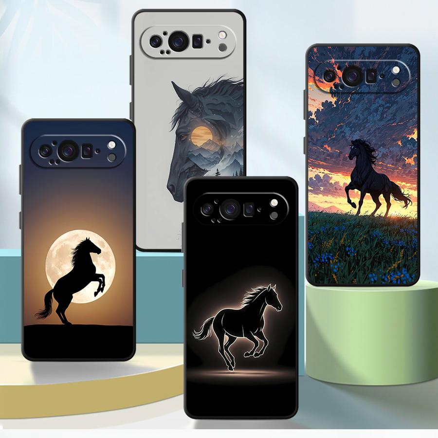 Google Pixel 9 Pro - Casing Penutup Ponsel Funda untuk Google