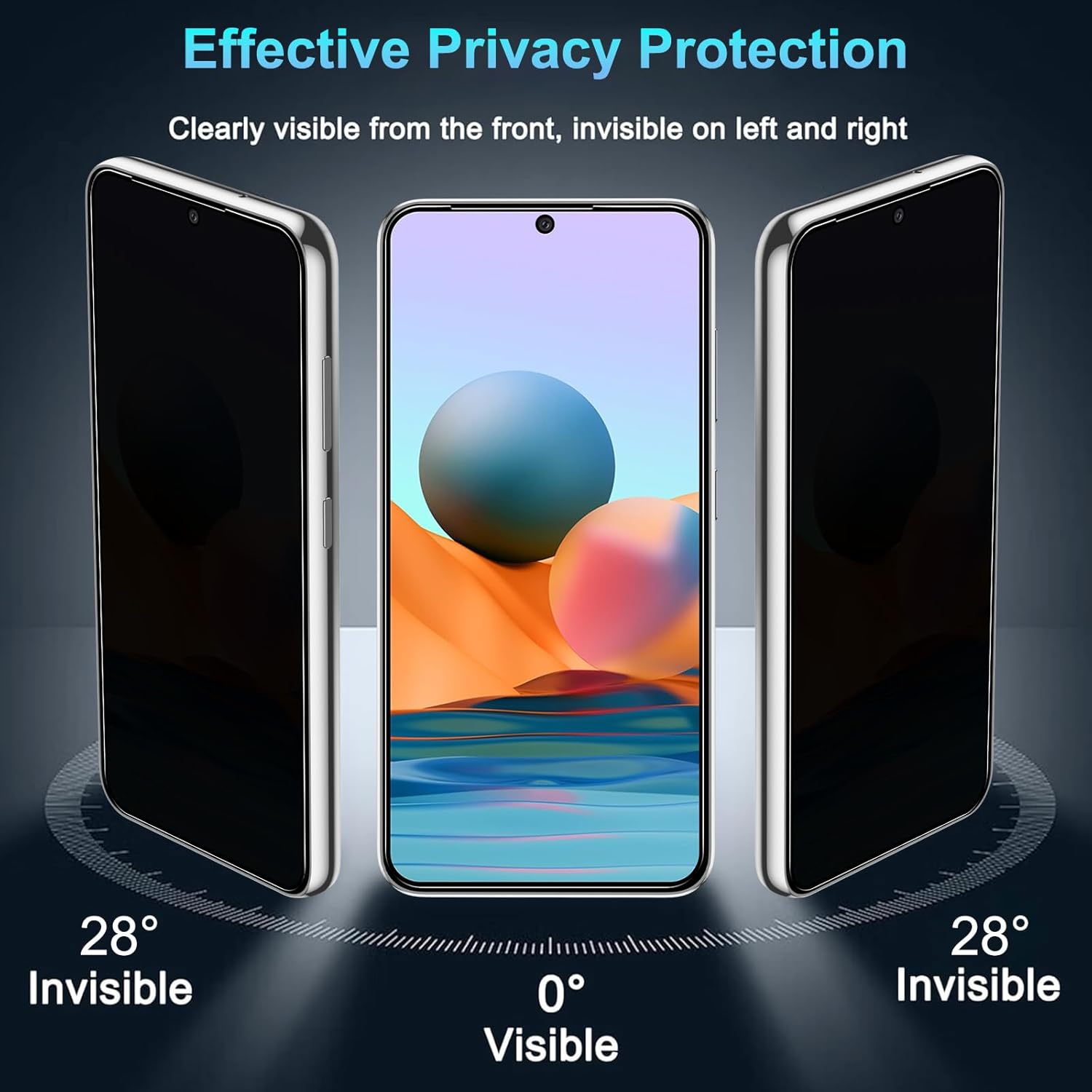 2 Buah Kaca Pelindung Layar Pr - Privacy Screen Protector ulasan dan harga