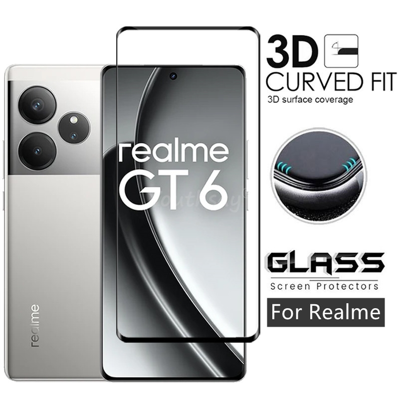 Kaca perlindungan menyeluruh u - Realme Gt 6 ulasan dan harga
