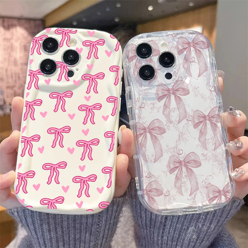 Casing Ponsel Pita Merah Muda  - Oppo Reno 12 ulasan dan harga