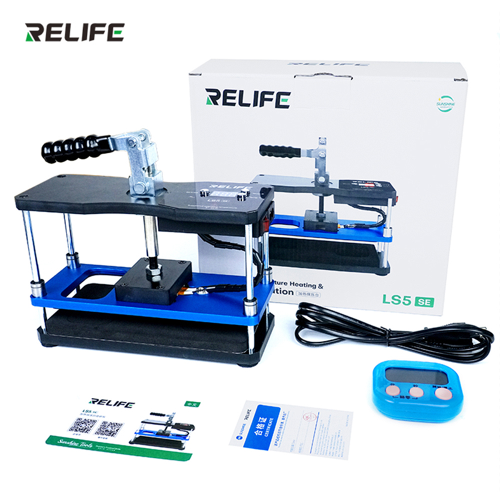 RELIFE LS5 SE Alat Pemanas dan - Screen Alignment Tool ulasan dan harga