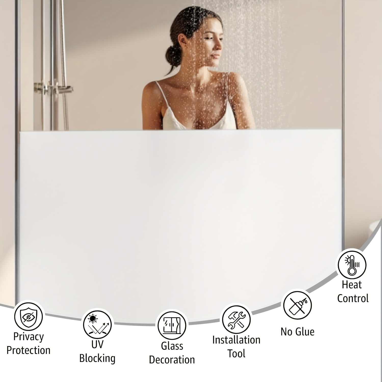 Film Jendela Privasi Berwarna  - Privacy Screen Protector ulasan dan harga