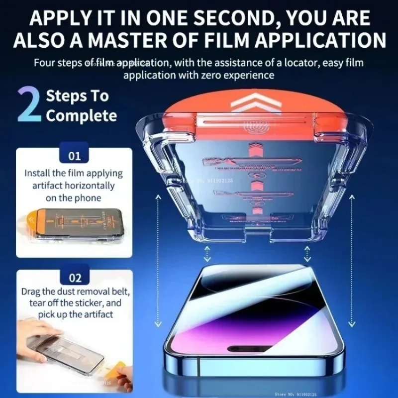 Pelindung layar Privasi, 2 bua - Privacy Screen Protector ulasan dan harga