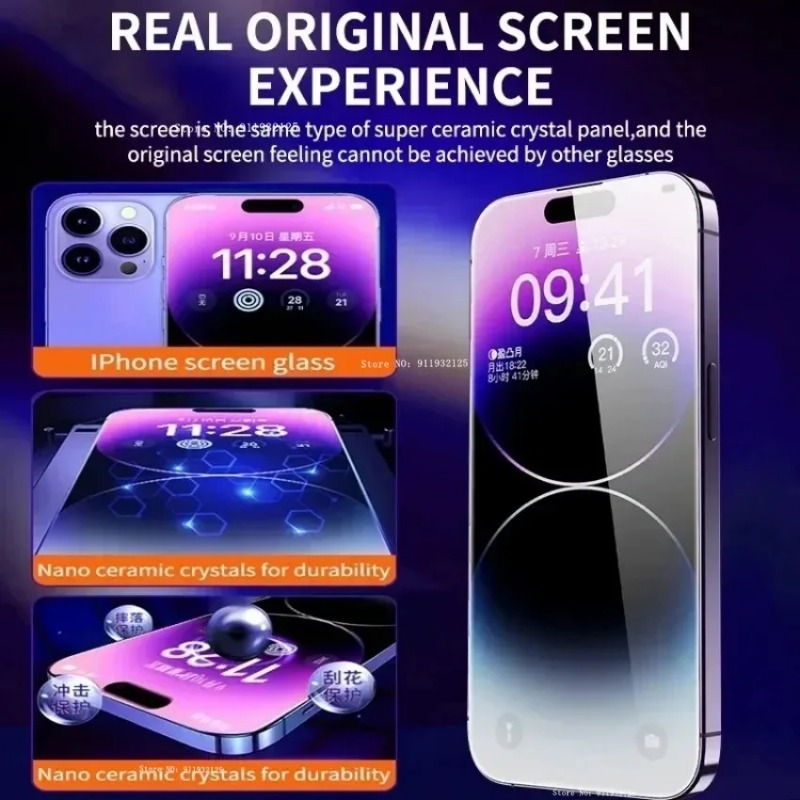 Pelindung layar Privasi, 2 bua - Privacy Screen Protector ulasan dan harga